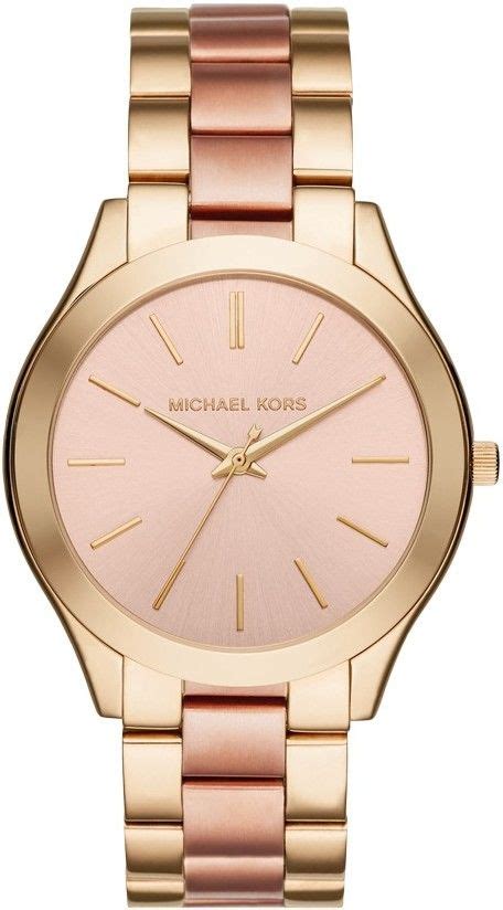 michael kors damenuhr mk3493|Michael Kors Slim Runway Three.